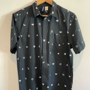 H&M Divided Hawaiian Print Short-Sleeve